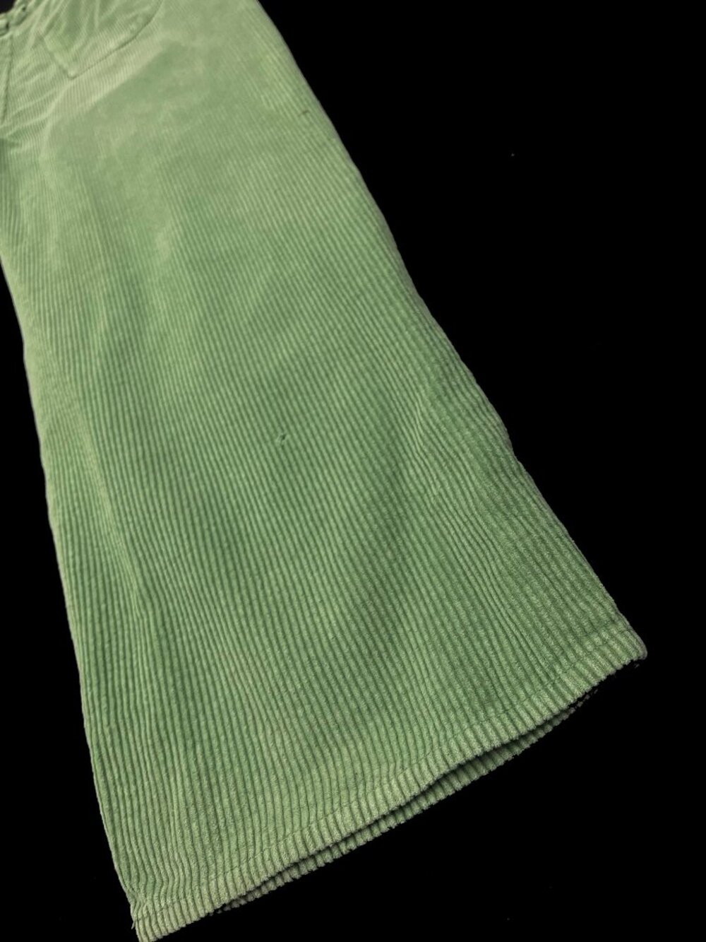 Empyre Relax Green Baggy Wide Leg Skater Corduroy Cords Pants Mens 36 - Picture 4 of 5
